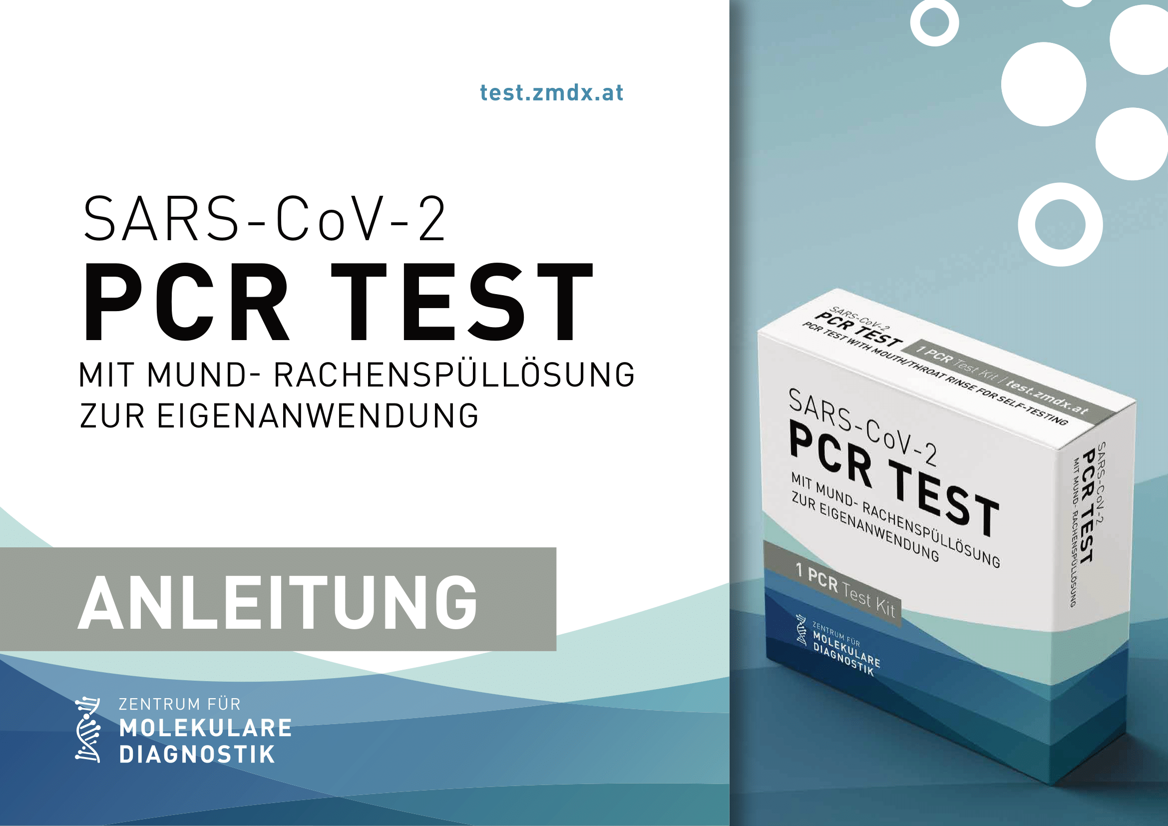 Jetzt erhältlich! PCR -Test’s zum Gurgeln!