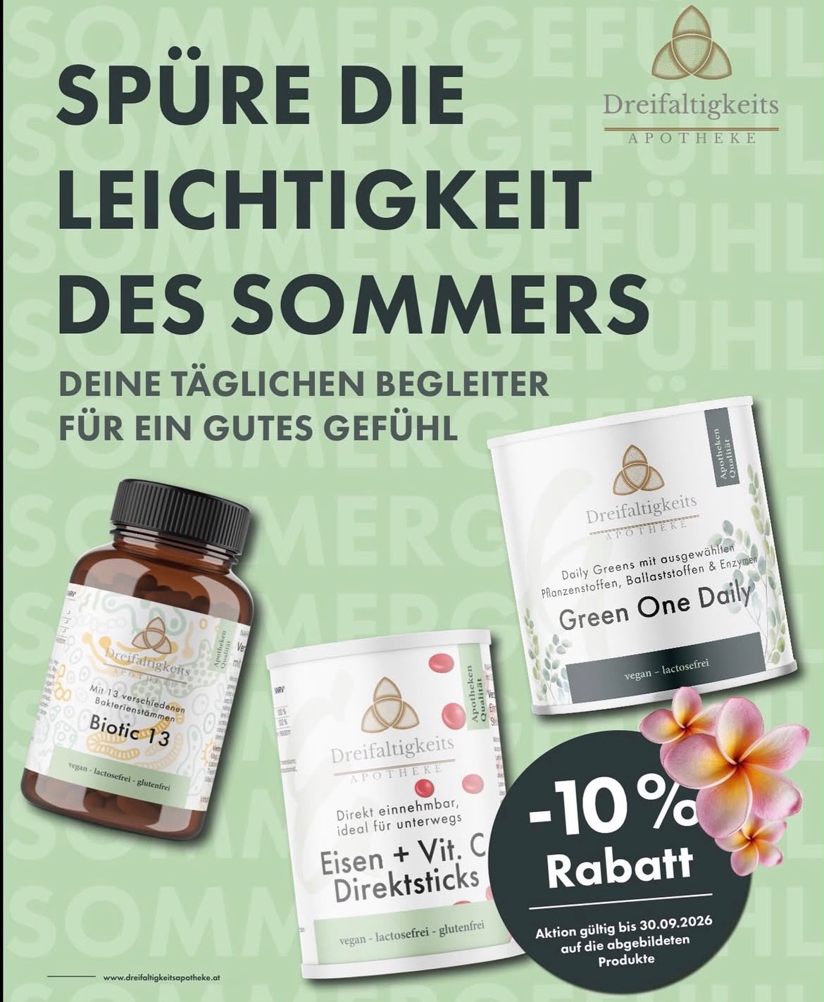 Spüre die Leichtigkeit des Sommers